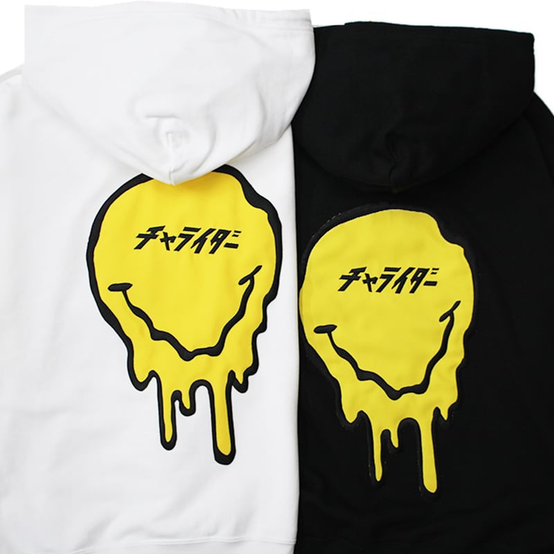 LEMONeD ビッグシルエットパーカー/YELLOW HEART（ブラック） LEMONed ONLINE SHOP