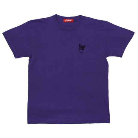 ワンポイントバタフライ　Tシャツ