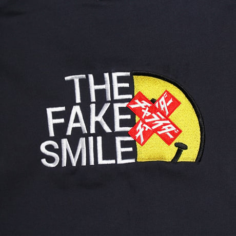 FAKE SMILEビッグシルエットビッグスウェット　　ネイビー