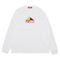 アイスボックス　ビッグシルエットロンT　　ホワイト