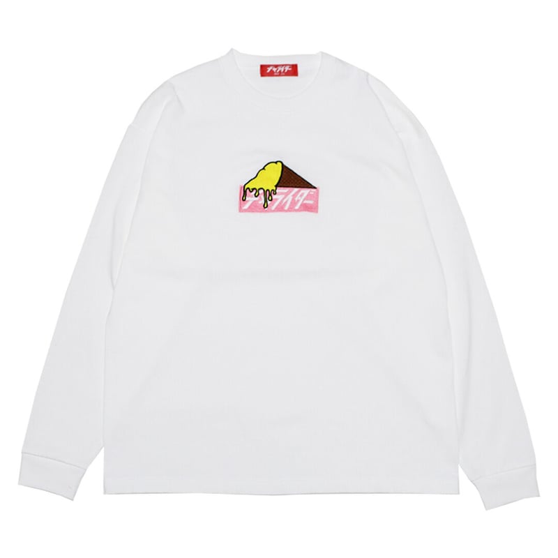 アイスボックス ビッグシルエットロンT ホワイト | チャライダーSTORE