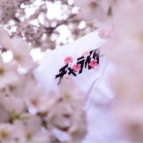 桜イダーヘビーウェイトTシャツ