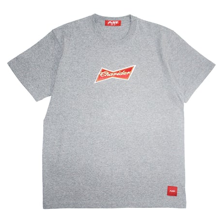 ビアーロゴ　ヘビーウェイトTシャツ　　グレー