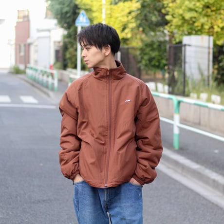 リバーシブルボアジャケット　　ブラック