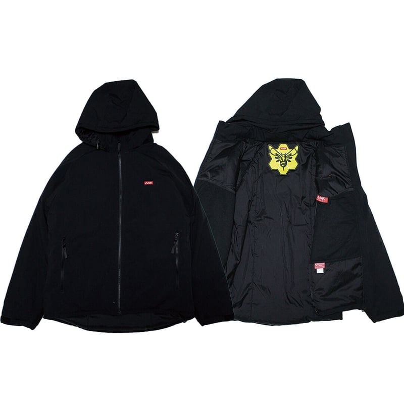 黒ダウンジャケット ボタン付き MONCLER モンクレール ダウン ダウンジャケット ダウンコート