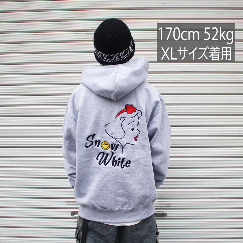 スノーホワイト ヘビーウェイトジップパーカー | チャライダーSTORE