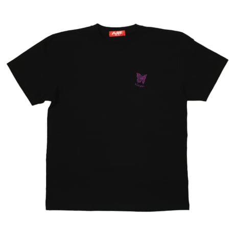 ワンポイントバタフライ　Tシャツ