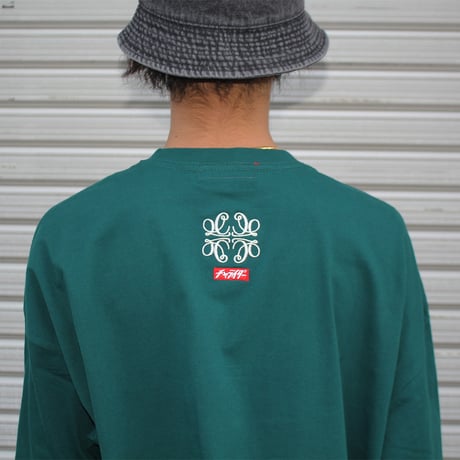 チャラべ　ビッグシルエットロンT