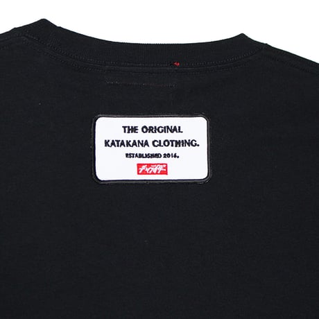 ウェイステッドロゴ　ヘビーウェイトTシャツ　　ブラック