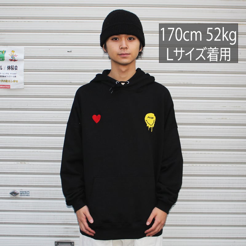 メルトスマイル ビッグシルエットパーカー | チャライダーSTORE