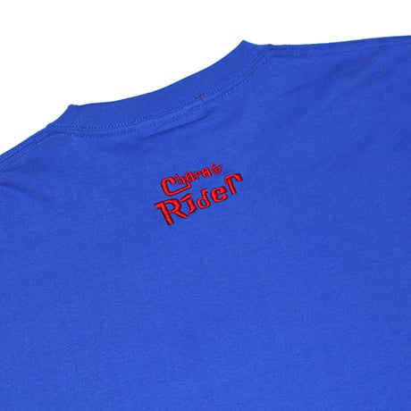 キャラハンドTシャツ　　ロイヤルブルー
