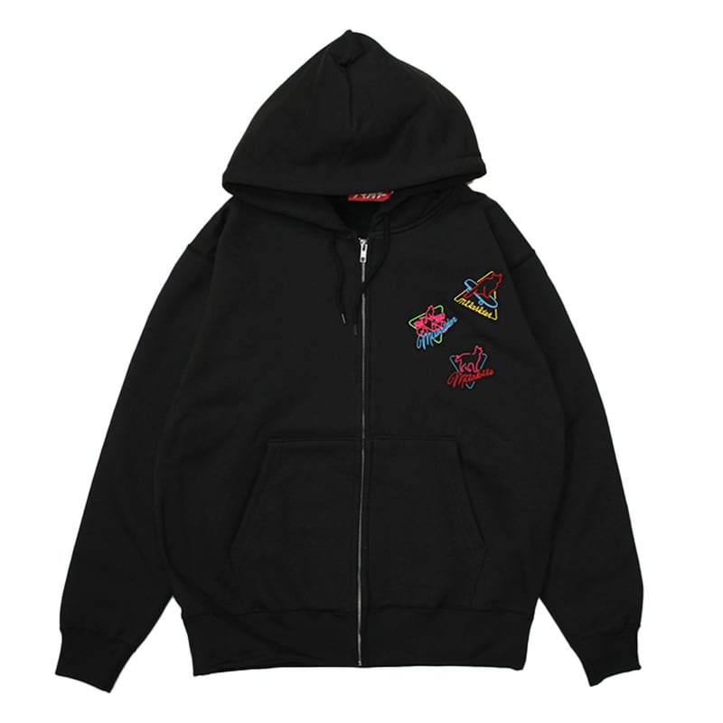 チャライダーxMiiakiis コラボジップパーカー ブラック | チャライダー