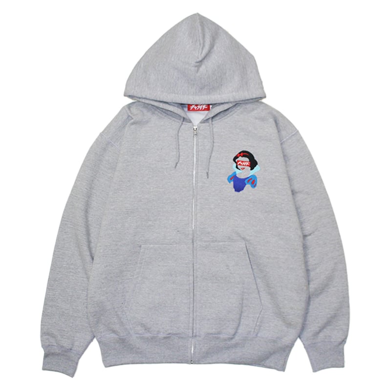 スノーホワイト ヘビーウェイトジップパーカー | チャライダーSTORE
