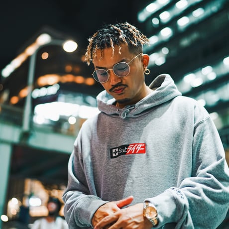 チャライダーｘSubciety Subライダーパーカー　グレー
