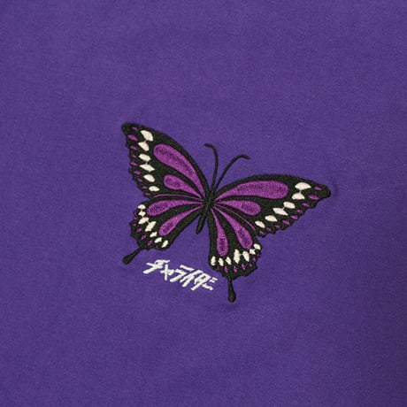 バタフライダーTシャツ　　ヴァイオレット