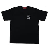 スターCロゴTシャツ　　ブラック