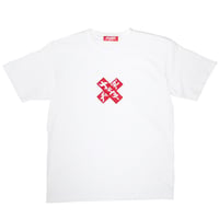 ニューバッテンボックスロゴTシャツ　　ホワイト