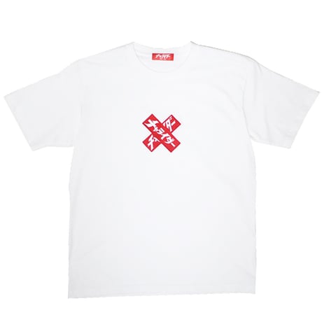 ニューバッテンボックスロゴTシャツ　　ホワイト