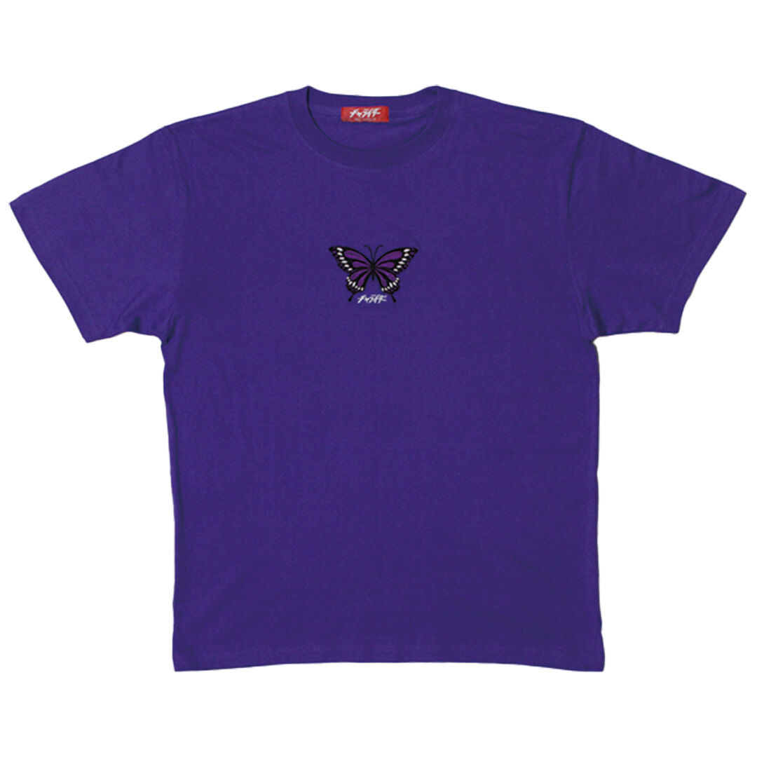 バタフライダーTシャツ ヴァイオレット | チャライダーSTORE