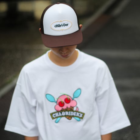 コーン＆チェリー　ビッグシルエットヘビーウェイトTシャツ
