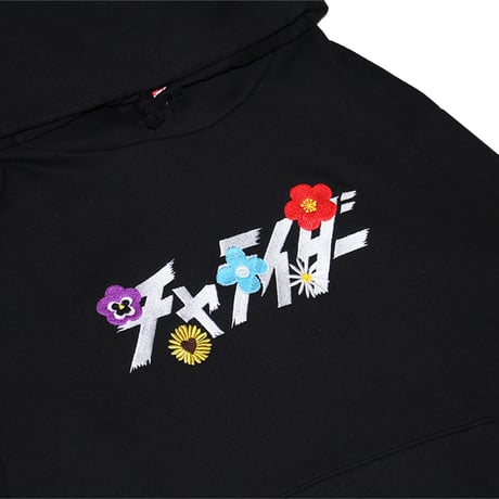 メニーメニーフラワーパーカー