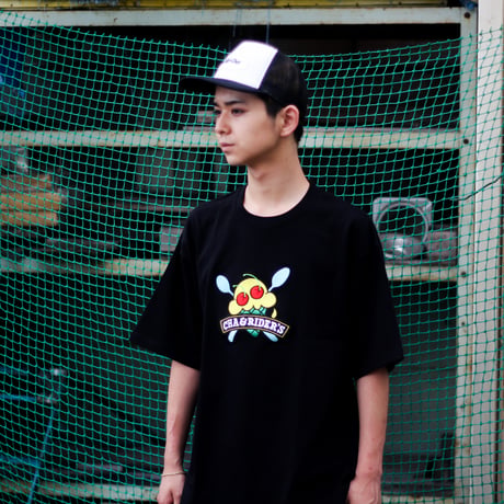 コーン＆チェリー　ビッグシルエットヘビーウェイトTシャツ