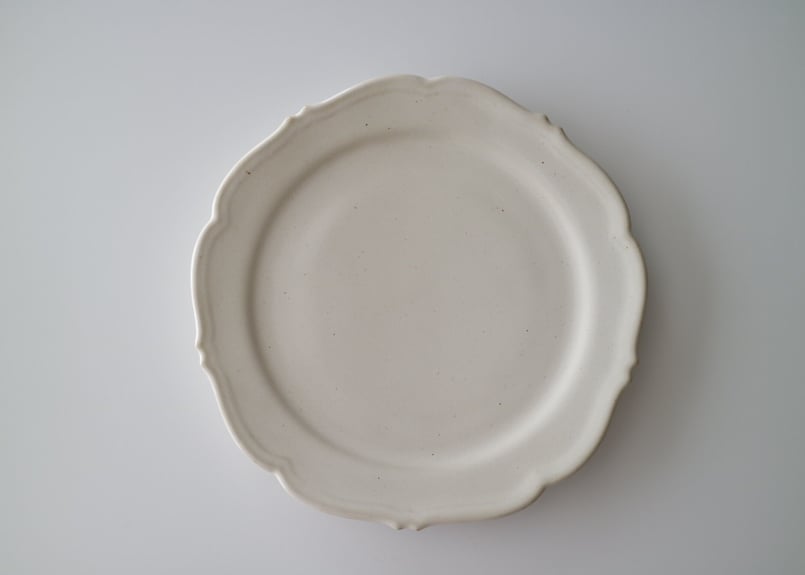 アワビウェア　awabiware 輪花皿　オレンジページ awabiware 輪花平皿 | CUFF