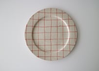 yoshimitsu nakasono / rim plate 　akacheck
