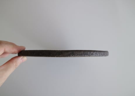 plate  φ185 black  / takashi endou