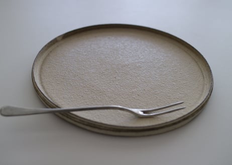 plate  φ185 white  / takashi endou