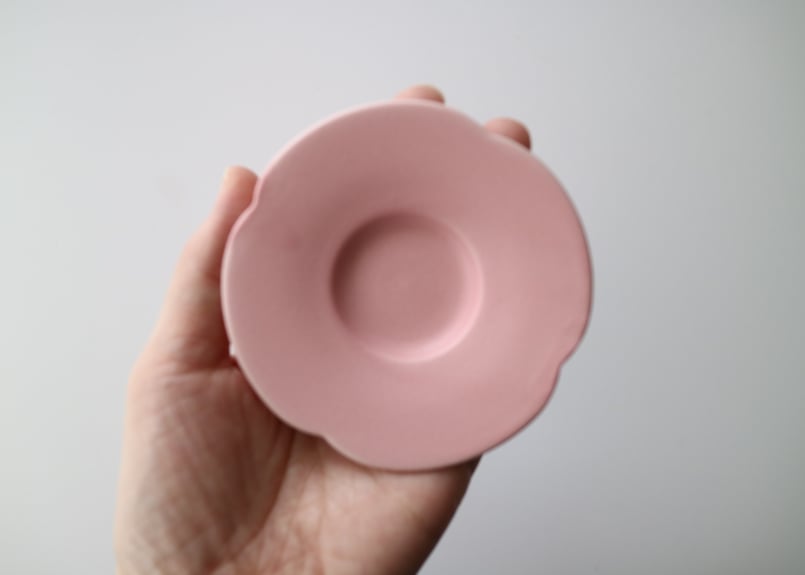 未使用　大園篤史　輪花皿　サルグミンヌ　亀田文　マリメッコ 大園篤志 輪花豆皿 b | CUFF
