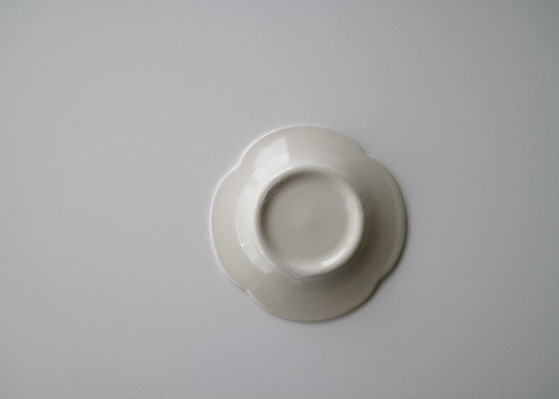 未使用　大園篤史　輪花皿　サルグミンヌ　亀田文　マリメッコ 大園篤志 輪花豆皿 b | CUFF
