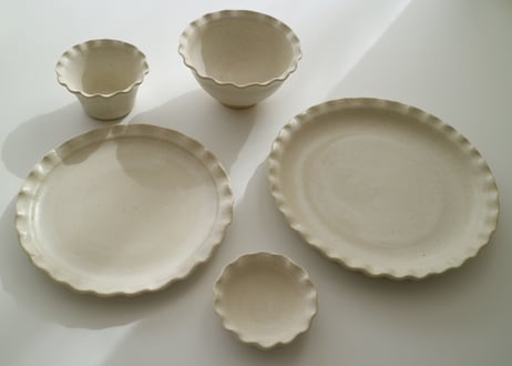 i様専用 / 輪花丸碗