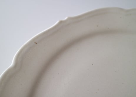 awabiware  輪花平皿
