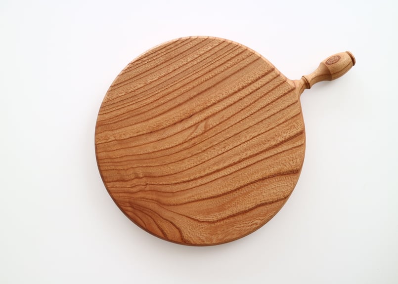 サービングボード円形 / 欅 | CUFF