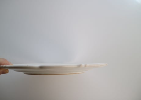 awabiware  輪花平皿