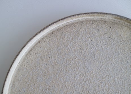 plate  φ185 white  / takashi endou