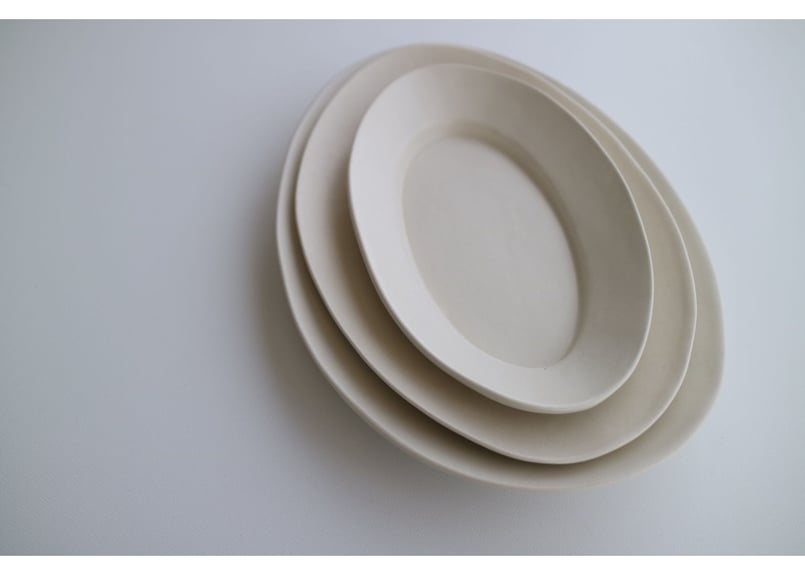 結城智子 オーバル皿 S | CUFF