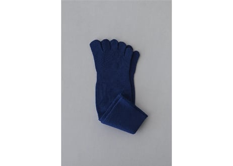 五本指「足の肌着」絹と綿 organic cotton