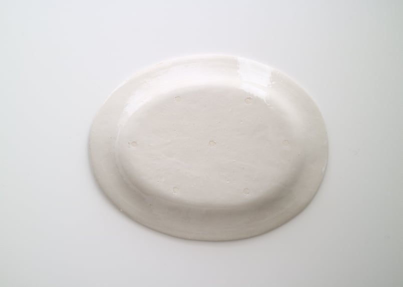 yoshimitsu nakasono/オーバル皿銀彩 | CUFF