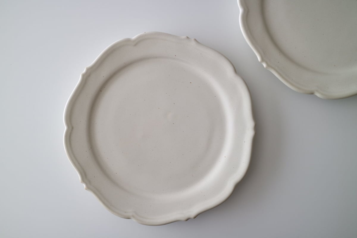 awabiware 輪花平皿 | CUFF