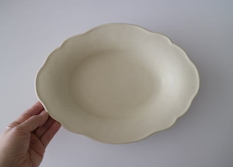 awabiware 新雲型カレー皿