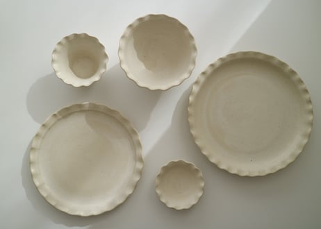 satomi itou / 輪花豆皿