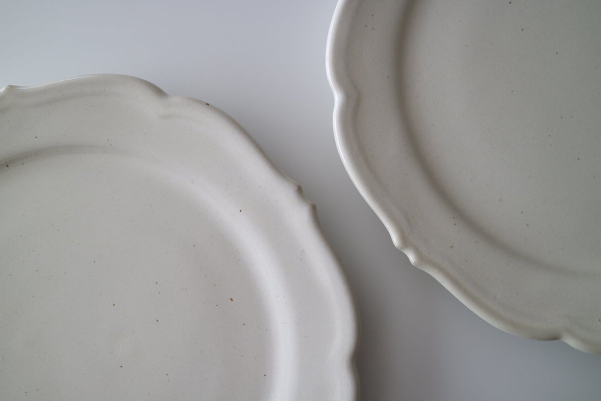 Awabi ware アワビウェア　岡本純一　輪花皿3枚セット　アイボリー 169025603.jpg?cmsp_timestamp=