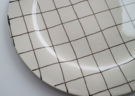 yoshimitsu nakasono / rim plate 　kurocheck