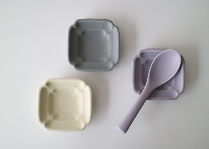 【新品・未使用】awabi ware アワビウェア　小鉢・豆皿セット Awabi ware アワビウェア ひまわり豆皿 アイボリー｜FRANK暮らし
