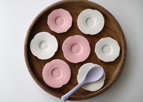 大園篤志　輪花豆皿　a