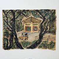 山本精一｜山楼茶会図