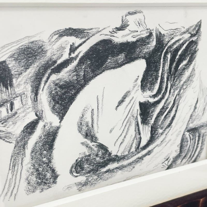 工藤夏海｜原画「夜への歩み」（2019年） | POPOTAME Books & Art