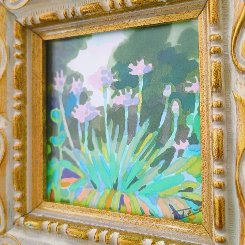 絵画★原画（1点限り）「意識のひずみ（byみかんの皮）」（2021年11月3日） 唐詩選より 黄鶴春舞 | 鶴の里美育美術館 ー準備室ー